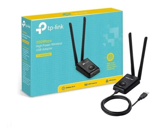 Placa Usb Wifi Tp-link Tl-wn8200nd 300mb Alta Potencia