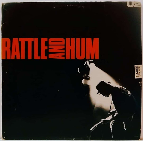 Lp Disco De Vinil Duplo U2 Rattle And Hum Com Encarte Bom