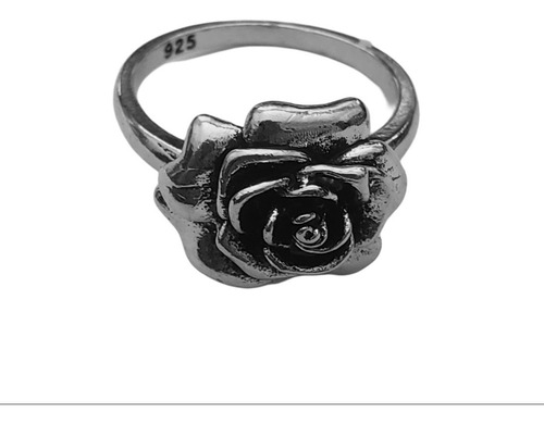 Anillo Diseño Rosa Talla 8, 1.8 Cm Diámetro, Joyería, Moda