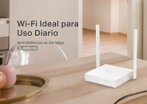 Imagen 8 de 10 de Router Wls Tp-link Tl-wr820n Doble Antena