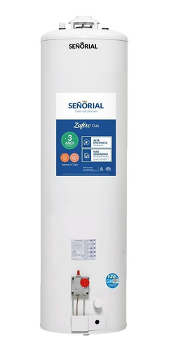 Termotanque Multigas Señorial Zafiro Tsz-120 120lts Blanco  