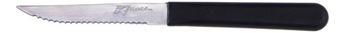Cuchillo De Sierra Steak 4 Vianca Color Negro