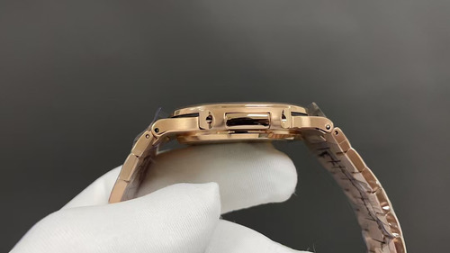 Patek Philippe Nautilus Esfera Marrón En Oro Rosa 40 Mm