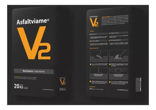 Asfalto Frio Asfaltviame V2 Bacheo Instantaneo Calidad 20k