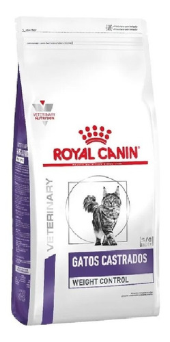 Royal Canin Gato Castrado Weight Control 3kg Envio En El Dia