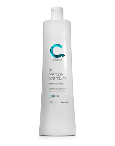 Restore Premium Shampoo Nutri Reconstrutor Amavia 1l