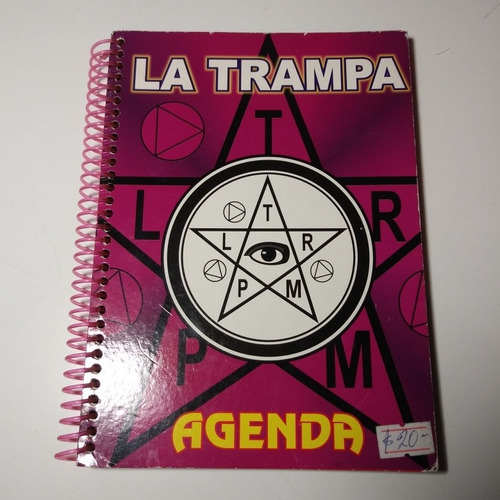 La Trampa Agenda Original Impecable, La Trampa + Stickers