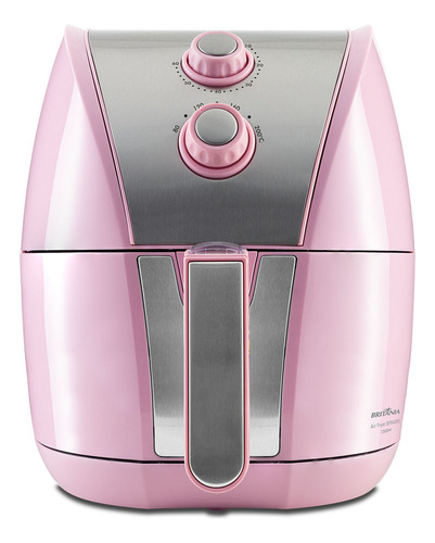 Britânia Fritadeira Air Fry Bfr40rs 5l 1500w 127v Rosa