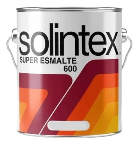 Pintura De Aceite Solintex Esmalte Blanco Mate Galon