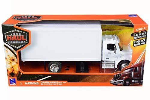 Freightliner M2 Camión Caja Utilidad Blanca 1/43 De New Ray 