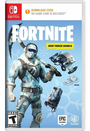 Jogo Fortnite Deep Freeze Bundle Nintendo Switch Lacrado