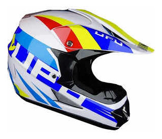 Casco Motociclista Certificado Dot Deportivo Cross Enduro