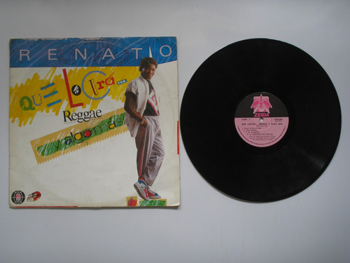 Lp Vinilo Renato Que Locura Reggae Y Algo Mas 1988