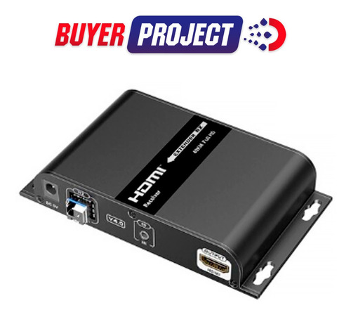 Adaptador Kit Extension Hdmi Fibra Optica Hasta 40km Tx+rx (Usado)