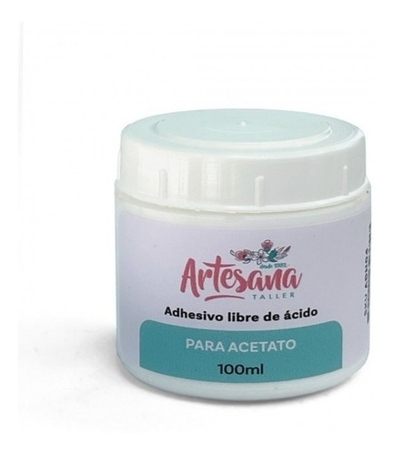 Artesana Taller - Adhesivo Scrapbooking Pote X 100ml Acetato