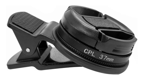 Lente Cámara Teléfono Cpl 37 Mm Universal Con Clip Estuche