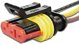 comprar Conector C\u002F Rabicho 3 Vias P\u002F Sensor Borboleta Fiat Uno