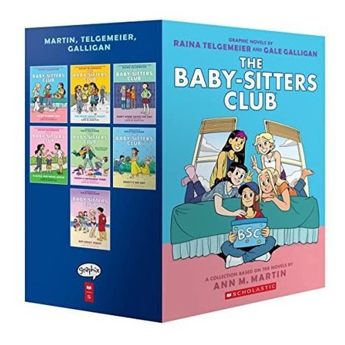 Book : The Baby-sitters Club Graphic Novels #1-7 A Graphix.