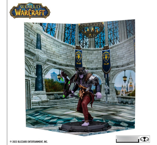 Muñeco Accion Mcfarlane 16cm World Of Warcraft Elfo M 166700