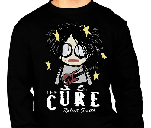 The Cure - Robert Smith - Rock - Manga Larga