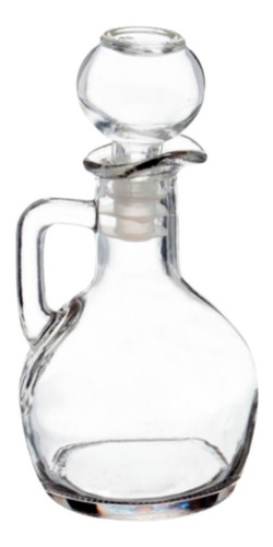 Set De 5 Jarritas De Vidrio Estilo Retro Vinagreras Aceitera