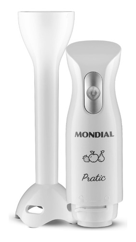 Mixer Mondial Función Batir O Triturar 200w Blanco