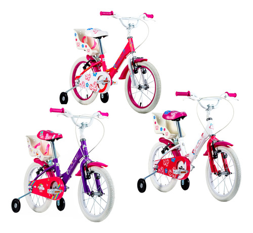 Bicicleta Infantil Groove Unilover Aro 16 Branca 4-6 Anos