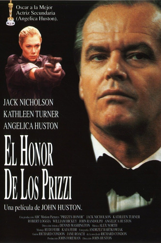 El Honor De Los Prizzi - Jack Nocholson - Dvd