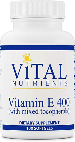 Vitamin E 100cap Vital Nutrient - Unidad a $3148