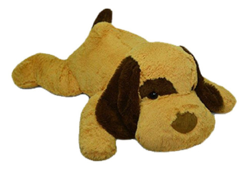 Perro De 80 Cm Peluche Color Beige Y Marron  * Sheshu Toys