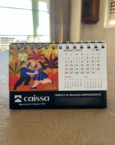 50 X Calendarios Almanaques 2024 Anillado Escritorio C/logo
