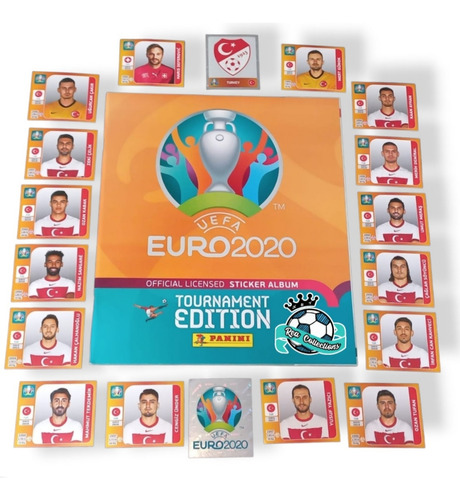 Set Completo Euro 2020 Con Todas Las Estampas A Pegar Panini