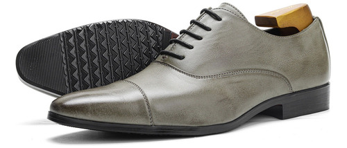 Zapatos De Vestir Caballero Business Classic Cuero Punta