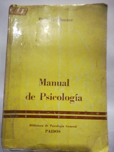 Manual De Psicologia Guillaume