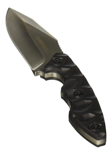 Cuchillo De Bolsillo Plegable, Hoja Fija | Negro / Calidad