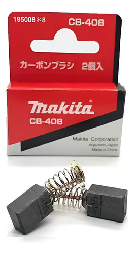 Juego D/ Carbones Cb-408 P/ M1902 Makita 194971-2