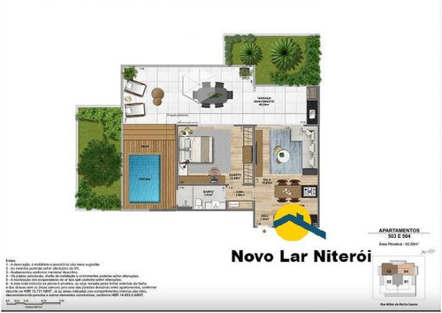 Imagem 12 de 15 de Lançamento Na Quadra Da Praia De Piratininga Apto De 2 Qtos E Coberturas - 355
