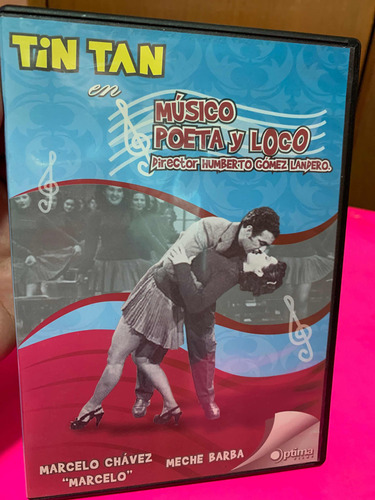 Musico Poeta Y Loco - Tin Tan Pelicula Mexicana Dvd