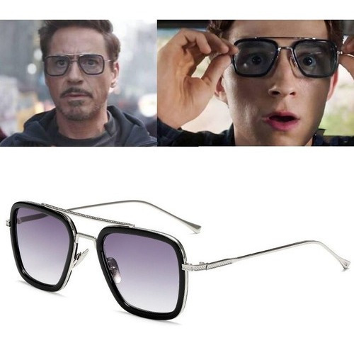 Spiderman Lejos De Casa Ironman Lentes Película Peter Parker