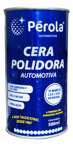 Cera Branca Para Polimento Com Politriz Ou Furadeira 500ml