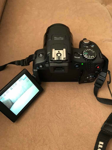 Câmera Cânon Sx50 Hs + Sd 16 Gb + 2 Baterias + Bag + Flanela