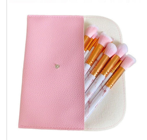Imagen 7 de 9 de Set Brochas Y Pinceles Marmoleado,mas Estuche X 10