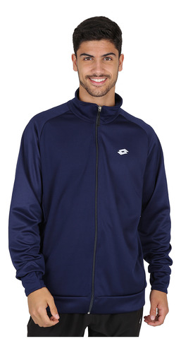 Campera Entrenamiento Lotto Msp Hombre En Azul | Stock Cente