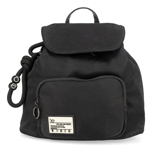Bolsa Backpack Cloe Noukoni I Mediano Color Negro