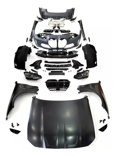 Kit De Transformação Bmw Série 3 F30 Para Visual G80 M3