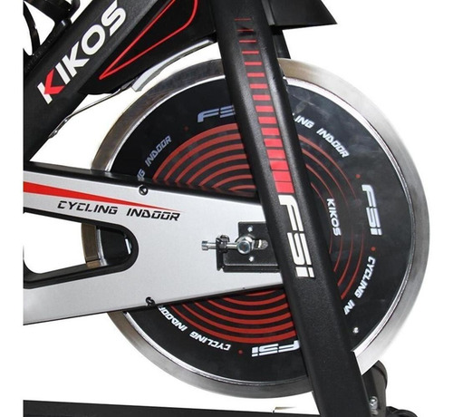 Bicicleta Spinning Kikos F5i Residencial Treino Ciclismo Cor Preto