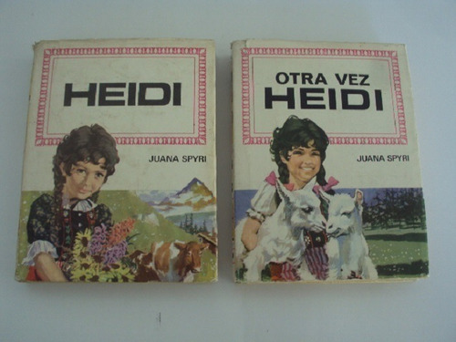 Mini Libros Heidi Y Otra Vez Heidi Bruguera 1968
