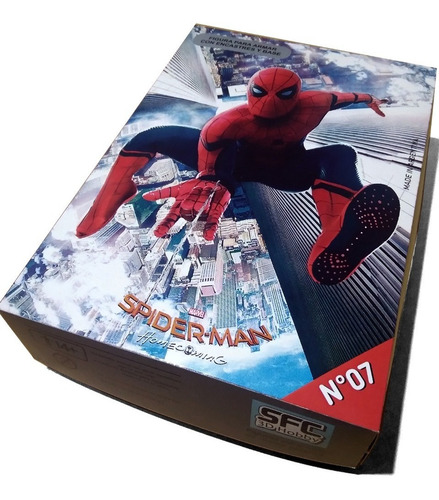 Spiderman Model Kit P/ Armar Y Pintar Esc 1:16 6piezas