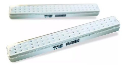 Imagen 5 de 6 de Luz de emergencia Atomlux 2020LITIO-LED con batería recargable 220V blanca