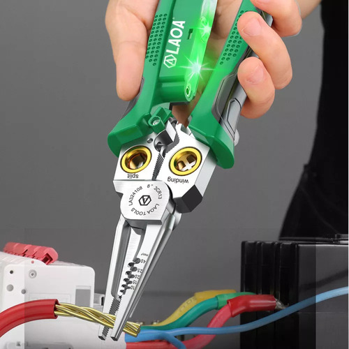 Pinza Con Función De Medición De Corriente Para Electricista